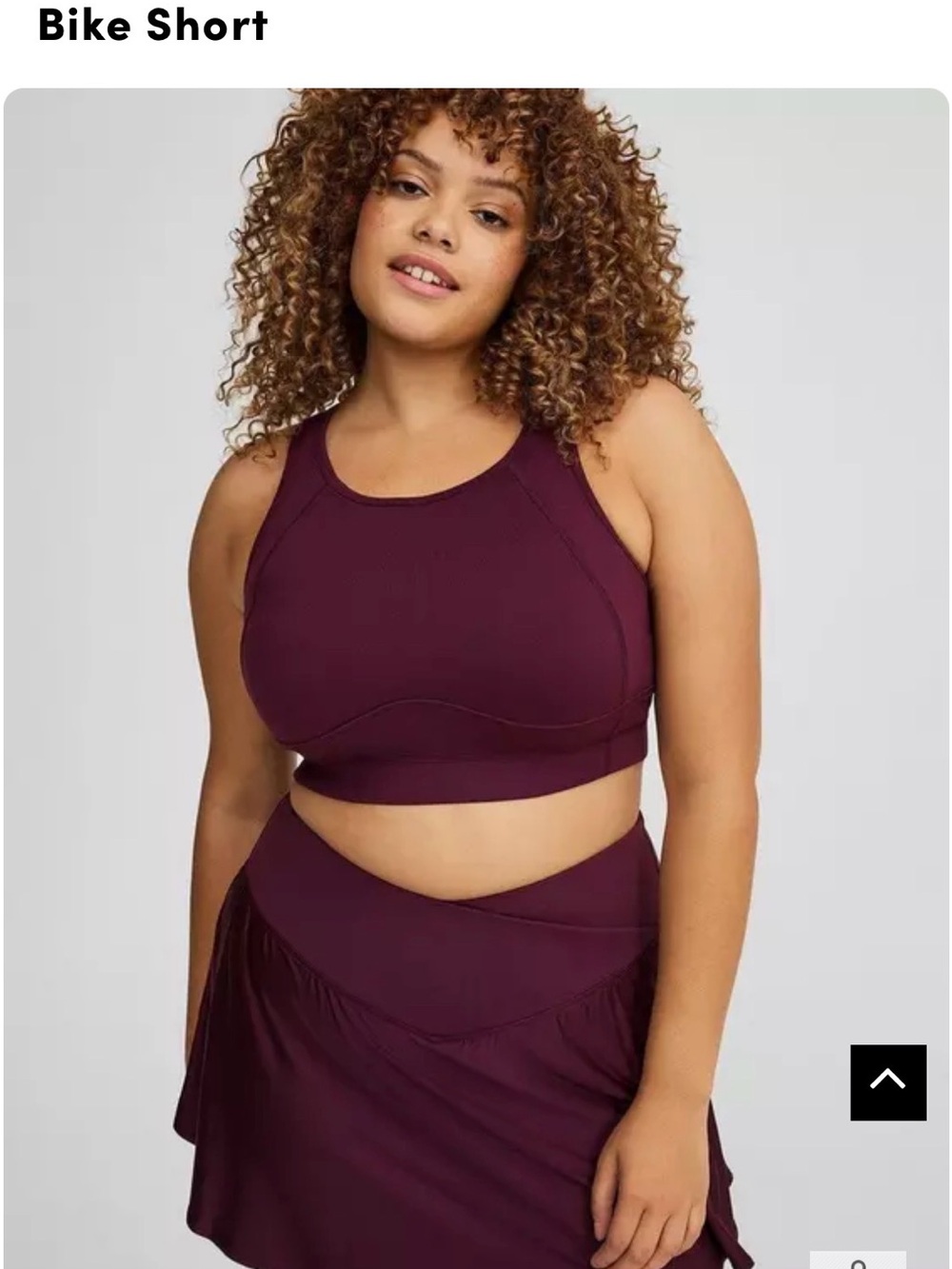 torrid Plum High-Low Skirt